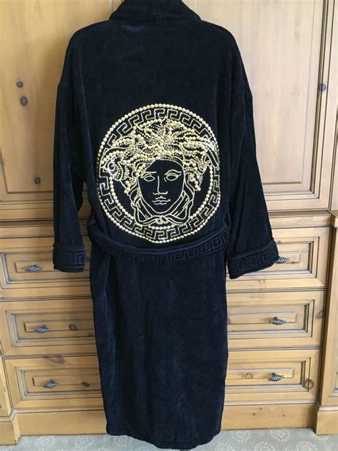 robe versace replica|versace black and gold robe.